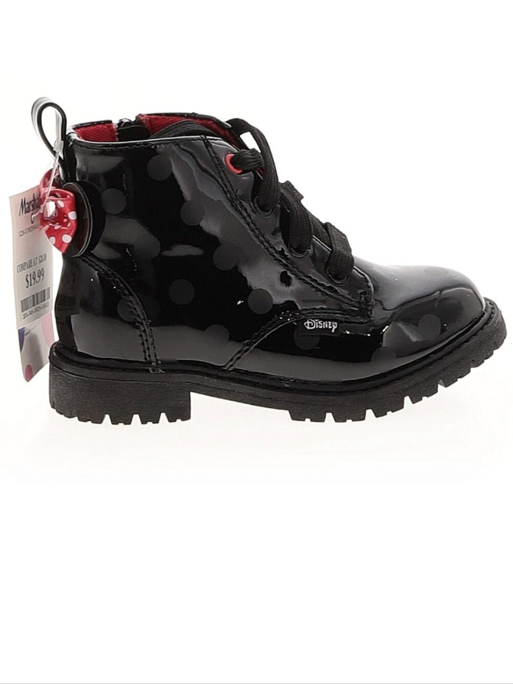 New With Tags Disney Minnie Patent Leather Toddler Boots